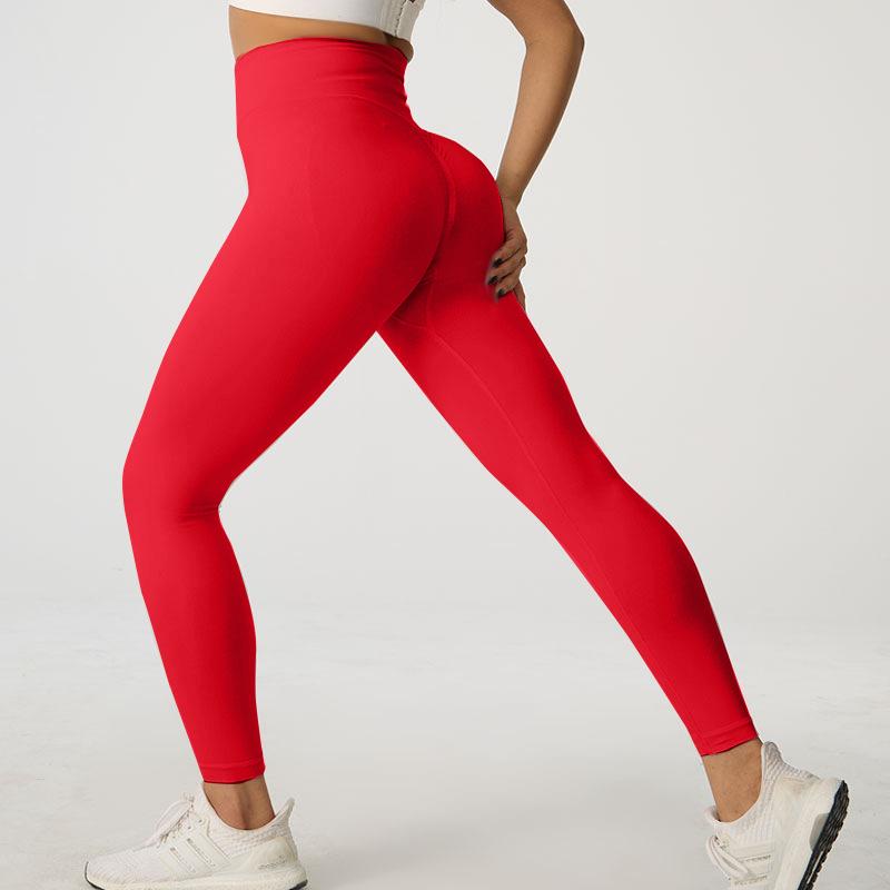 Spring Peach Hip Yoga Trousers Sports Cycling Pants Quick-drying Yoga Clothes High Waist Tight Fitness Pants