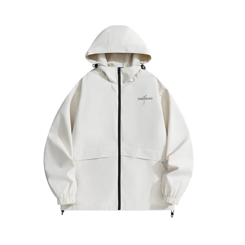 Mark Fairwhale Men's Lightweight Hooded Windproof Waterproof Jacket