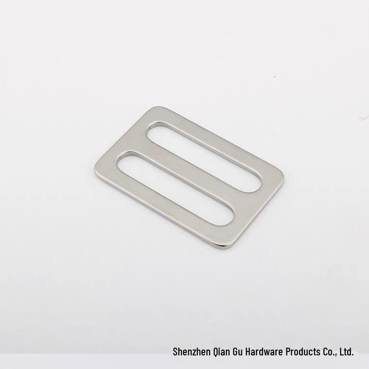 304 Stainless Steel Irregular D-Ring Buckle for Straps and Bags - Light Luxury Accessory