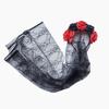 Ghost Bride Mesh Headband Simulation Rose Head Sand Party Hair Accessories