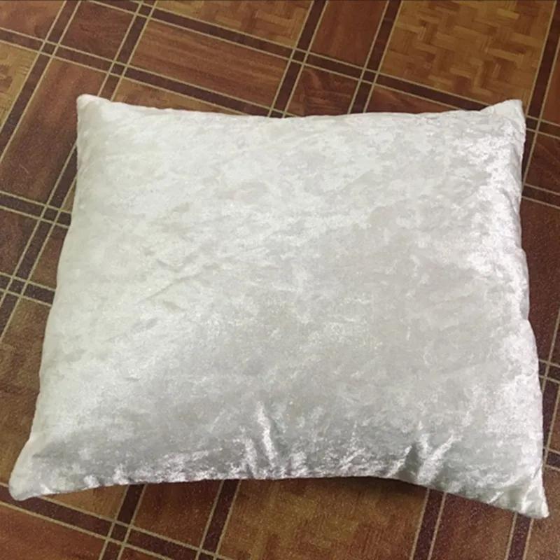 Superweiche Kissenhülle Crushed Velvet Kissenbezug für Wohnzimmer Sofa 45x45cm Dekorative Kissenhülle Nordisch Housse de Coussin