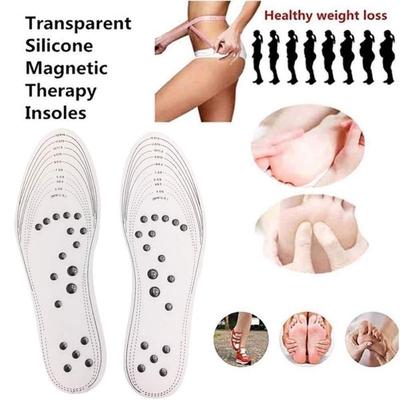 1 Paar Akupressur Magnetische Massage Fußtherapie Reflexzonenmassage Schmerzlinderung Schuheinlagen