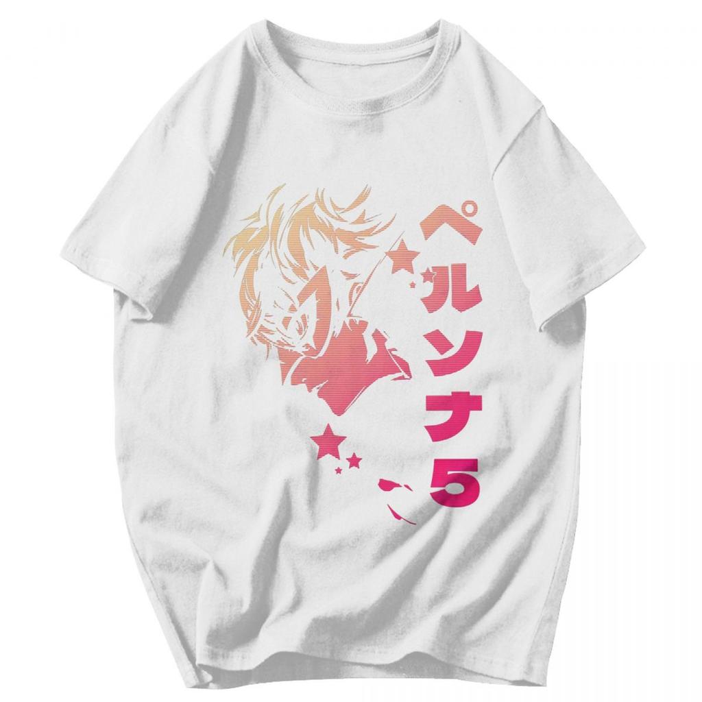 Men T Shirt The Phantom Thieves Persona Gifts Y2K Graphic Oneck Unisex Clothing T Shirts