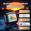 Wireless Bluetooth 5.4 Headset, Touch Screen Noise Cancelling, for Calls & Commute