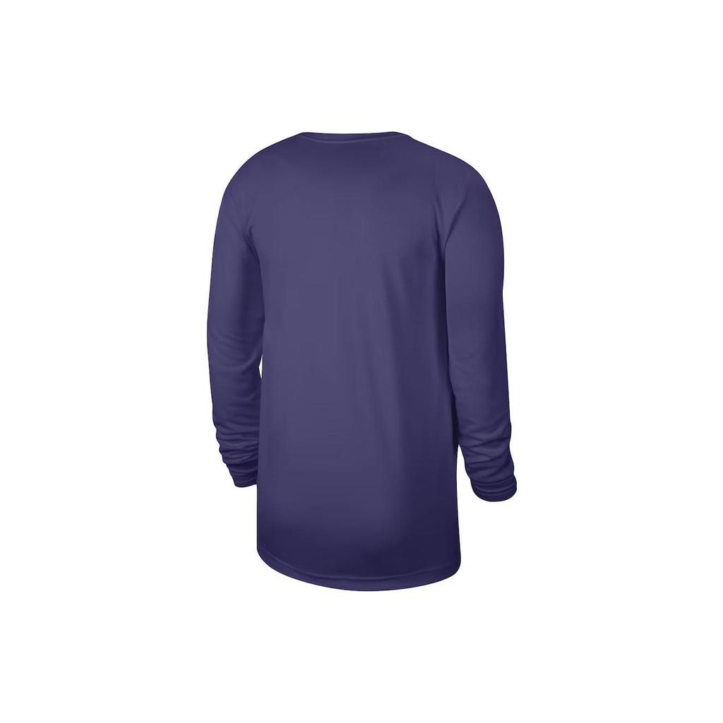 Nike Phoenix Suns Casual Sports Training Crew Neck Long Sleeve T-Shirt Men Tops Purple FD9963-566