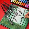 W89C 6Pcs Paintbrush Artists Paint Brush for Acrylic Watercolor Gouache Painting