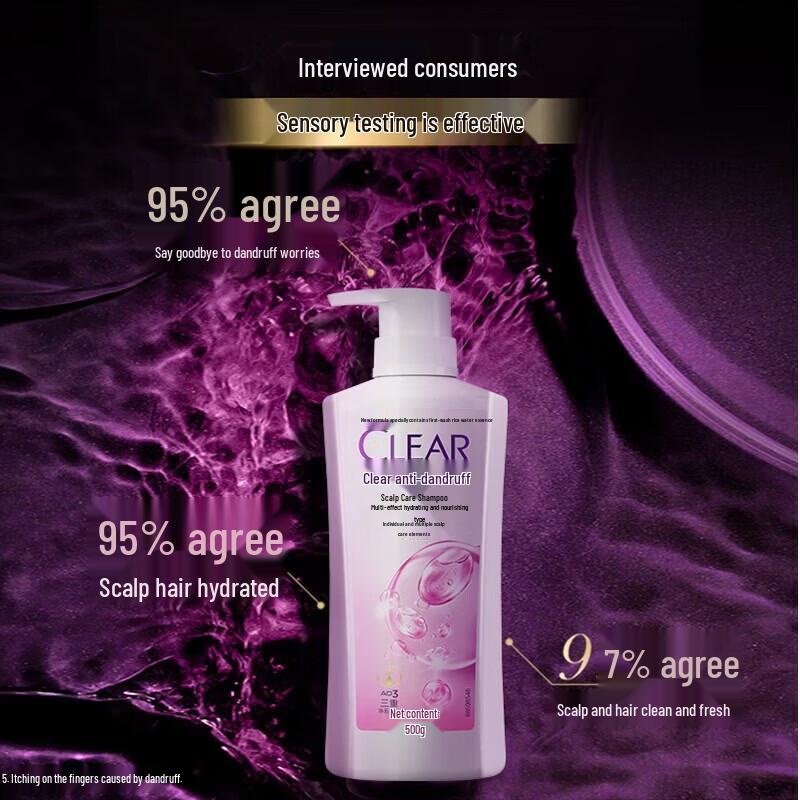 Clear Women s Anti-Dandruff Moisturizing Shampoo