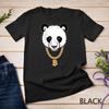 Funny Gangster Panda Bitcoin TShirt Cryptocurrency Tee Shirt Unisex T-shirt