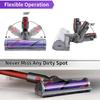 Direktantrieb Reinigungsbürste Kompatibel mit Dyson V7 V8 V10 V11 V15 Staubsauger Turbine für Hartholzböden Teppiche