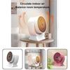 Electric Heater Portable Electric Heater Low Noise Air Fast Heating Mini Desktop Fan Winter Warmer for Home Office Room