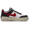 Nike Air Force 1 Low Shadow Summit White University Red Black Women's Sneakers DR7883-102