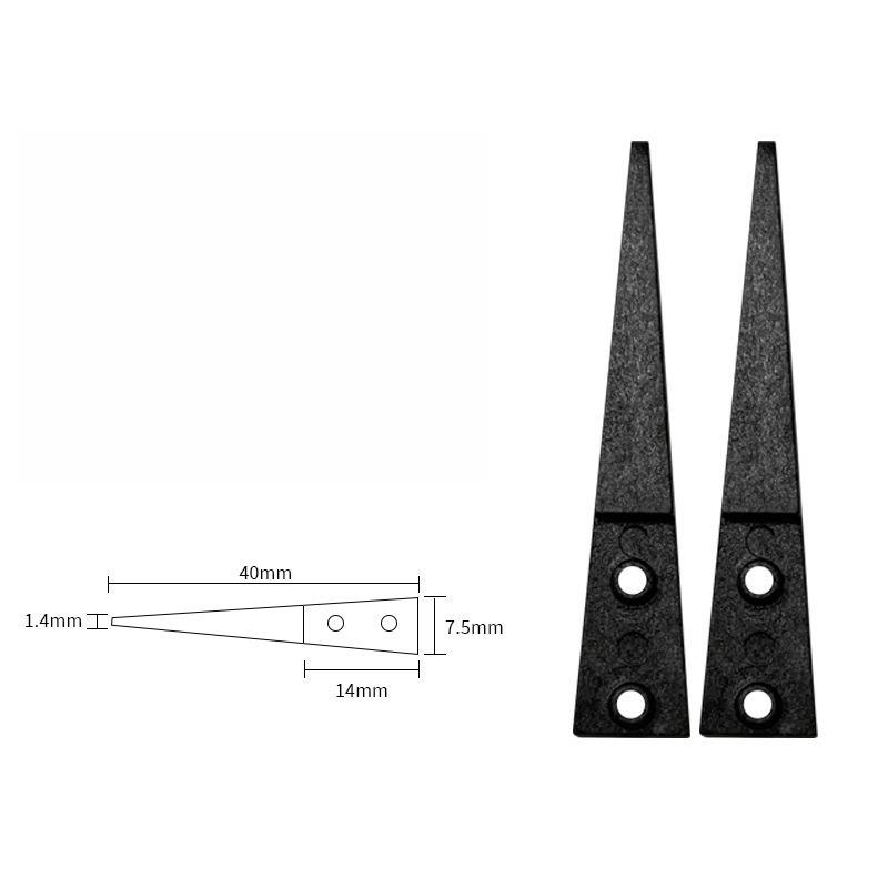 Stainless Steel Anti-Static Interchangeable Ceramic Tweezers - Corrosion-Resistant with Carbon Fiber Tips for Easy Carry