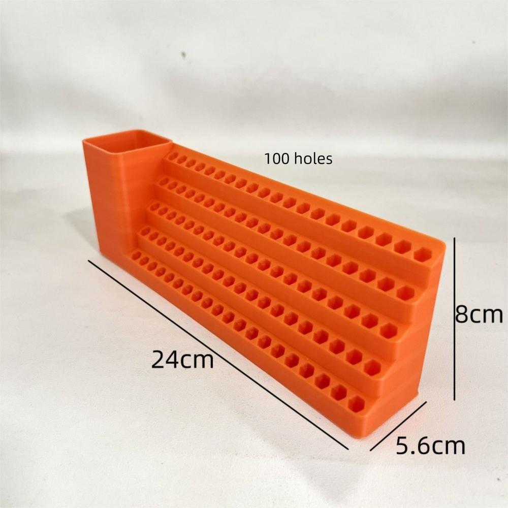 Plastic Screwdriver Bit Storage Tool Batch Header Organiser for Screwdrivers and Drill Bit Tool