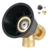 High Pressure Pesticide Sprayer Nozzle Adjustable Watering Irrigation Air Vortex Spray Nozzle Agricultural Garden Pest Control