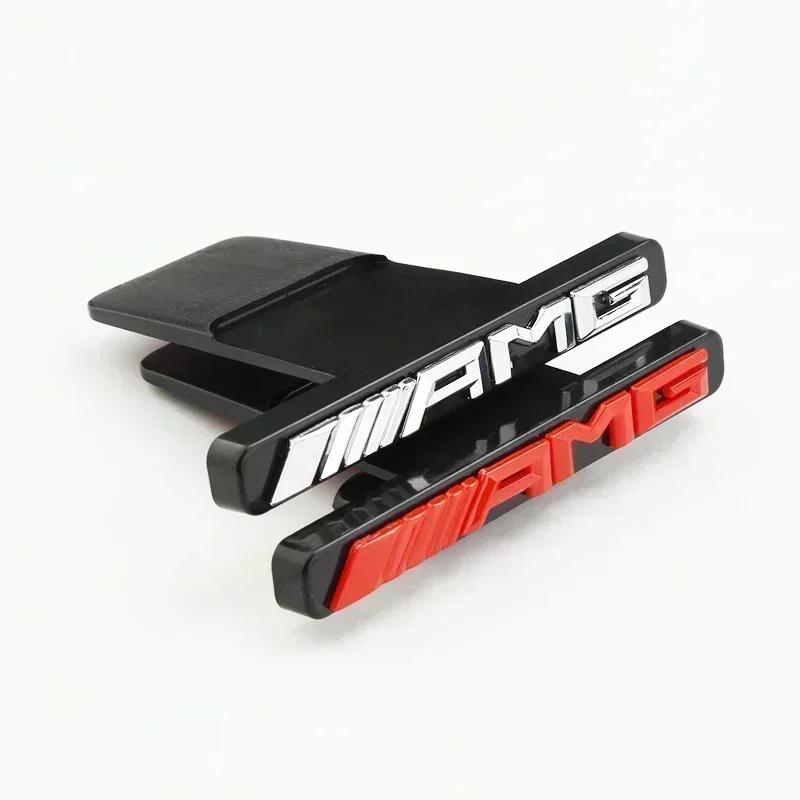 Emblemă Cromată Grilă Capotă Față Insignă Accesoriu Auto pentru Mercedes Benz AMG LOGO X253 X247 W205 W206 W212 W213 W177 W167 GT C63