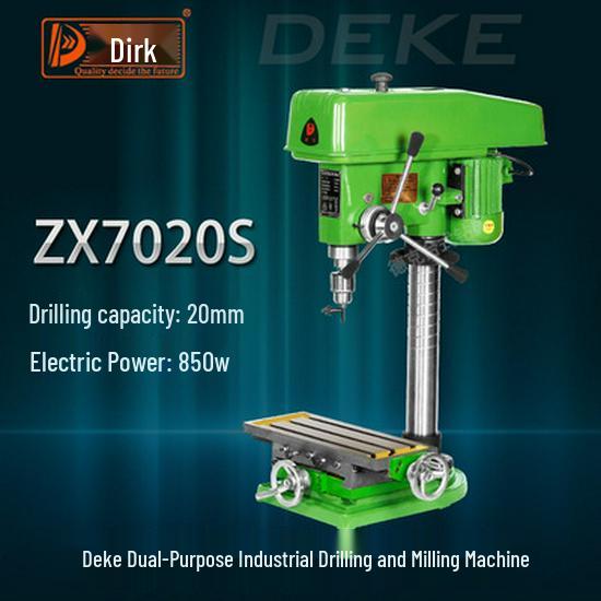 Deke Z516BC 16mm High Power 750W Bench Drill Press & Mill Machine