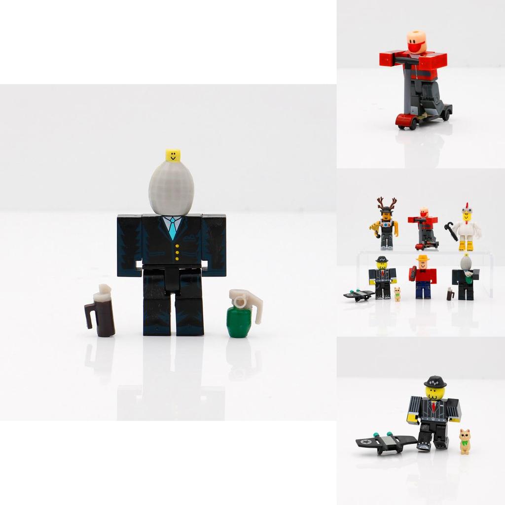 Set di Personaggi del Gioco Roblox Action Figure con Lavorazione Raffinata Perfetto per Bambini e Collezionisti