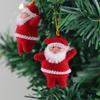 6 Pieces of 5cm Mini Christmas Tree Decorations, New Year Pendants, Children's Gifts