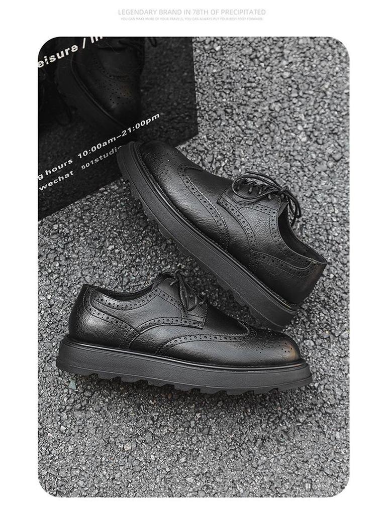 Men's Versatile Leather Shoes: 2025 Summer Casual & Formal Fashion