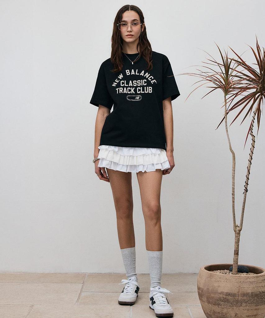 Nyuballanseu Nbnegco217 / Uni Track Club Short Sleeve Tee (Black)