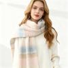 Winter New Woman Pashmina Scarf Tassels Long Shawls Autumn Warm Wraps Cashmere Cape Female Thick Casual Blanket Wraps 180*30Cm