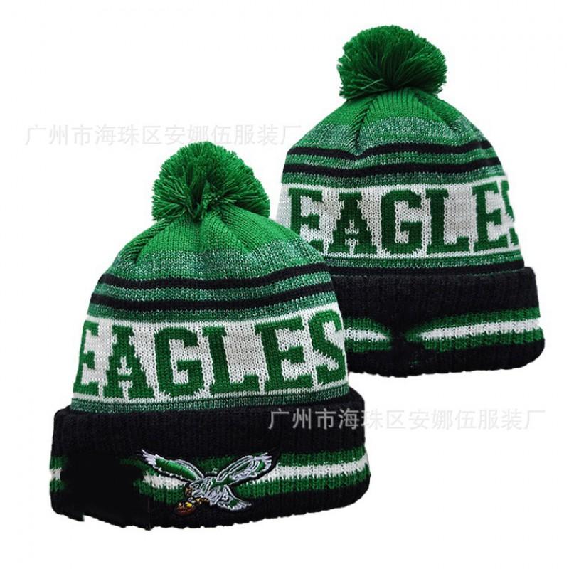 2026 Winter Knit Hat Embroidered Sports Cap Men Women Warm Team Headwear