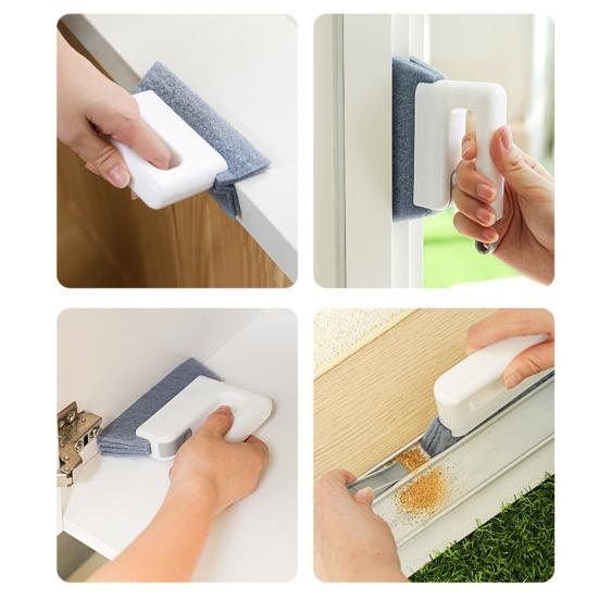 1/3Pcs Cleaning Brush Flexible Bristles Ergonomic Handle Gap Cleaning Brush Dual-Ended Design Narrow Gap Cleaning Tool