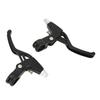 2Pcs Bike Brake Lever Aluminum Alloy Black Hard Thick Durable Speed Change Bicycle Handle