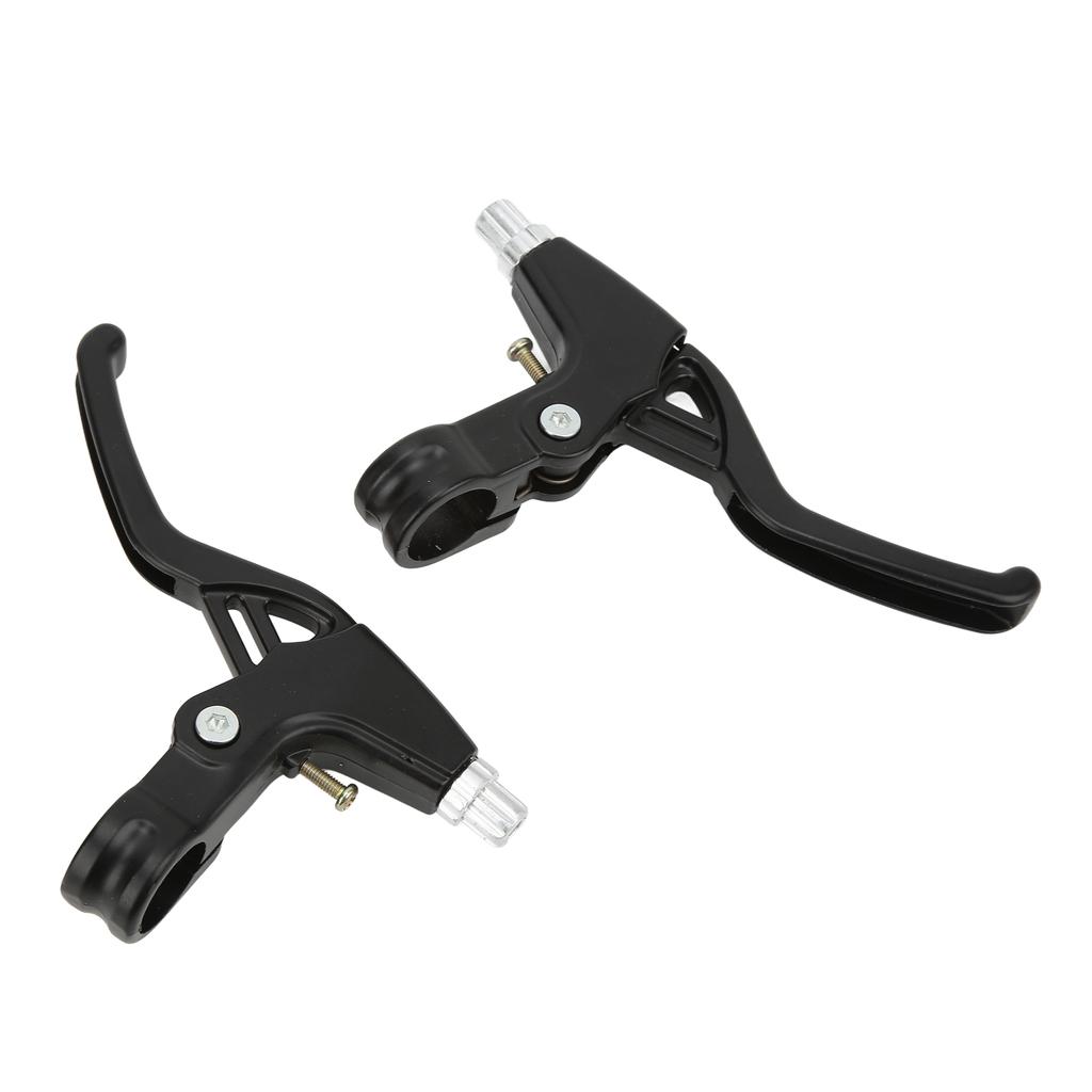 2Pcs Bike Brake Lever Aluminum Alloy Black Hard Thick Durable Speed Change Bicycle Handle