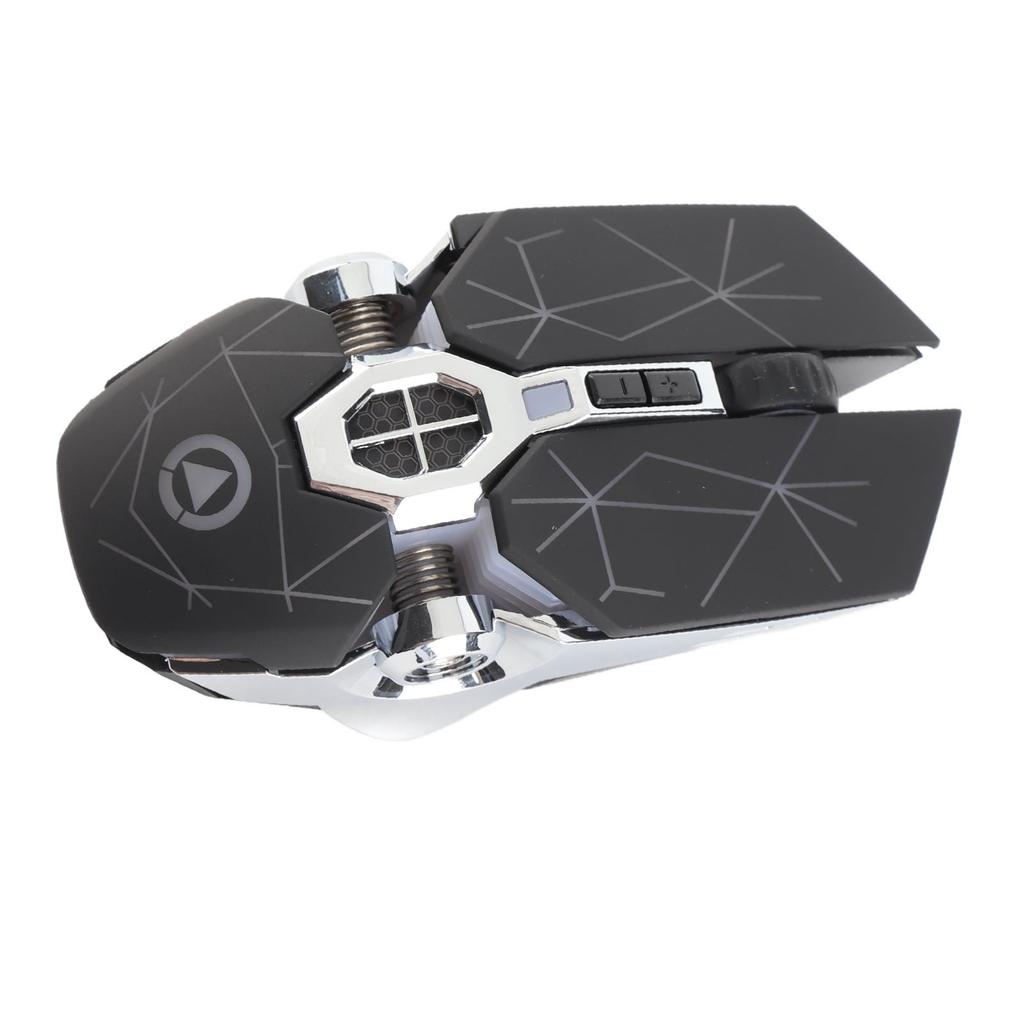 Wireless Mouse Rechargeable Ergonomic Flexible Mouse Wheel Gaming Mice Laptop Mouse Matte Black