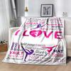 Gymnastics Word Cloud Art Blankets Are Suitable for Living Rooms, Bedrooms, Camping, and Other Places, Making Them an Ideal Choice for Gifts.