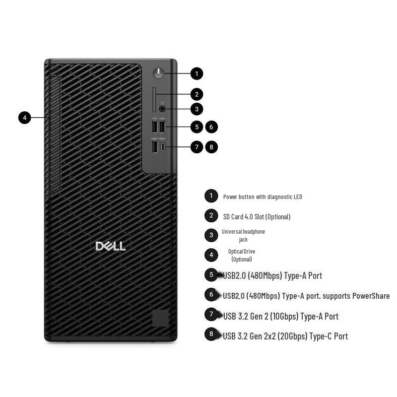 Dell Precision 7 T1 Professional Desktop PC (CN version)