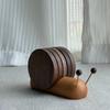 Black Walnut Wooden Snail Coaster