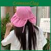 Stylish Wide Brim Fisherman Hat With Adjustable Strap For Outdoor Sun Protection