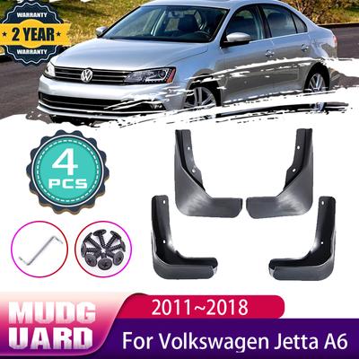 Pour Volkswagen VW Jetta A6 5C6 Mk6 6 2011~2018 Auto Roues Avant Arrière Pare-Boue Bavette Garde-Boue Aile Voiture