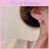 Fashionable Korean Style Snowflake Earrings For Women