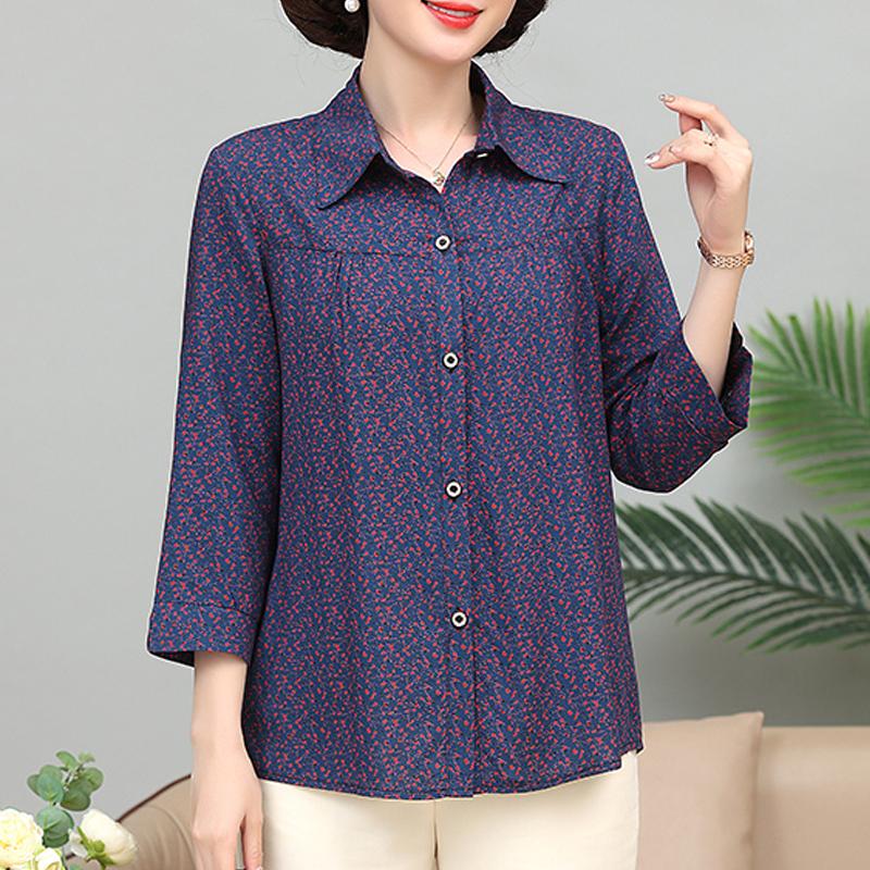 Topuri elegante de dama Vara Marime Plus Casual Camasi cu maneca lunga