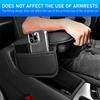 Car Armrest Box Riser Pad Memory Foam Cushion Universal Fit for Vehicles Comfortable Driving Support Reduce Arm Fatigue