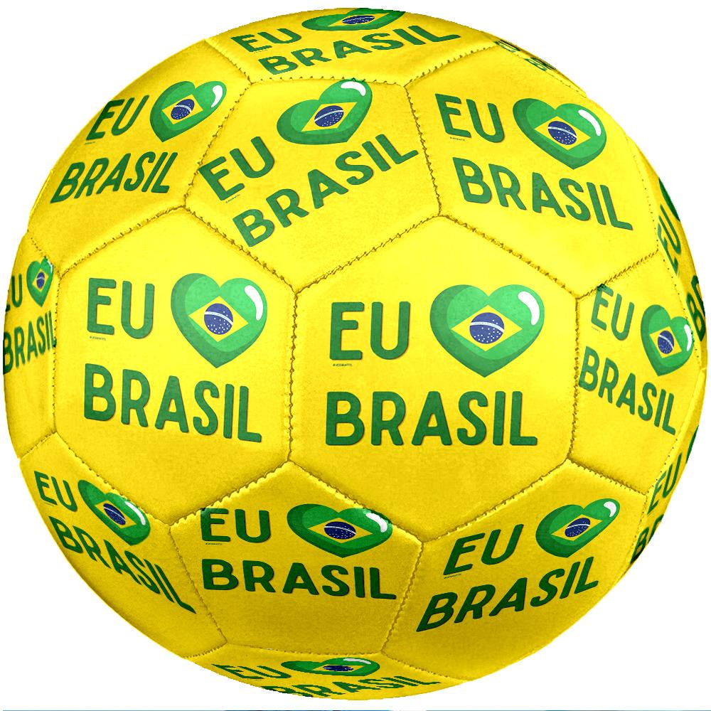 Brazil National Football Team Theme Soccer Ball Size 5 Soccer Ball Soft Touch Professional Training Football for Outdoor Sports