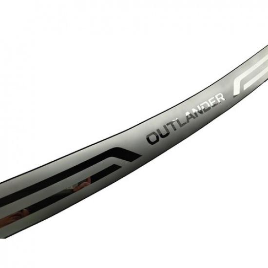 Protector Rear Bumper For Mitsubishi Outlander  Accessories Steel Strip Trim