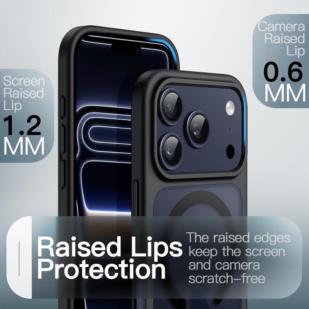 Magnetic Case for Magsafe iPhone 17 Pro Max Air 16E 16 E 15 Plus 14 13 12 11 Mag Safe Translucent Matte Minimalist Shockproof Phone Cover Accessories