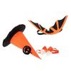 Pet Festival Costume Set Dog Collar Halloween Suits for 2Sets Decoration