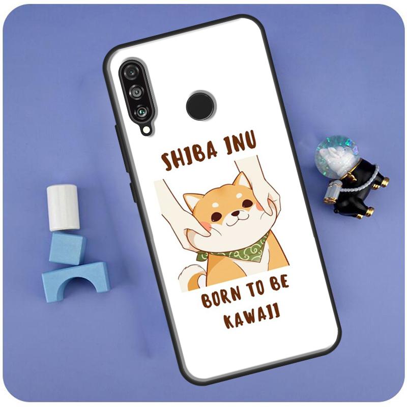 Cute Kawaii Shiba Inu For Huawei Nova 11 Pro 9 10 SE 7i 8i 11i 12i Y60 Y61 Y70 Y72 Y73 Y90 Y91 P30 P40 Lite Case