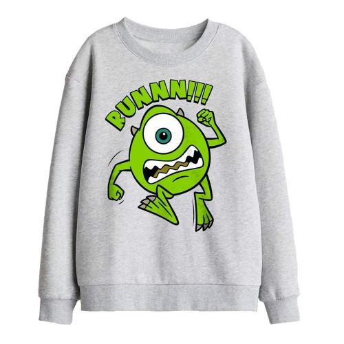 Monsters Inc Childrens/Kids Run Mike Wazowski Sweatshirt