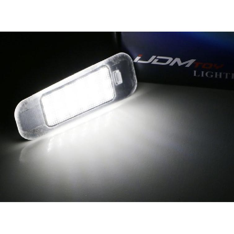 OE-Fit Xenon White 3W Full LED License Plate Light Kit For 2006-11 Kia Rio Rio5