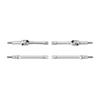 INJORA Stainless Steel U-joint Axle Shafts for 1/30 Axial SCX30