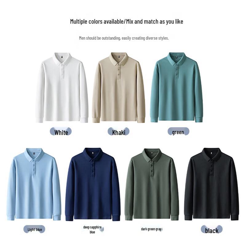 Jeanswest Men's Long Sleeve Polo Shirt