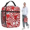 Peppermint Candy Insulated Lunch Bag for Kids School Cooler Thermal Food Box Tote Portable Lunch Boxes Container