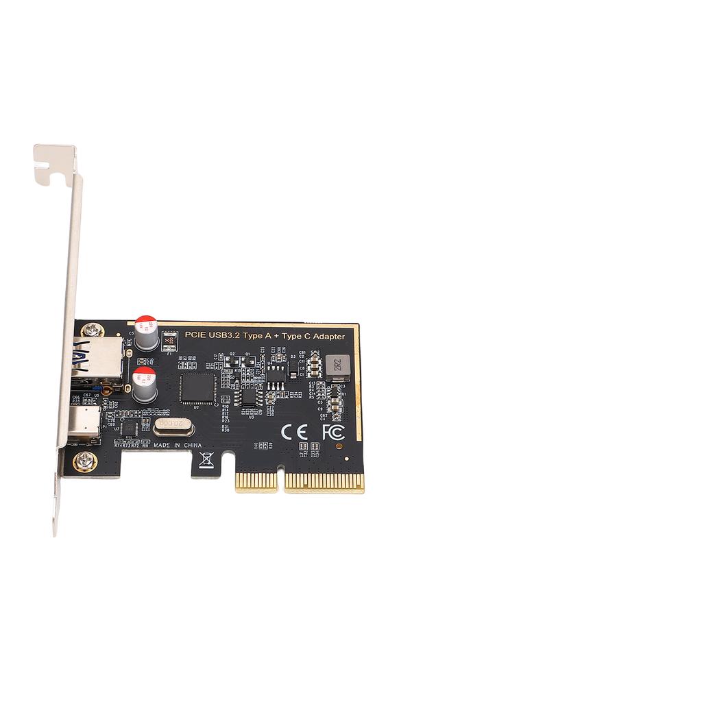 PCIe To USB 3.1 Expansion Card Type A Type C 10Gbps High Speed Data Transfer PCI Express Expansion Card for Desktop