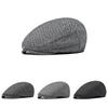 Men Casual Beret With Satin Weave And Windresistant Design For Travel And Outdoor Use